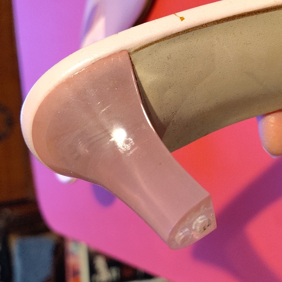 Vtg Sam & Libby Lorna Women's Pink Mule Sandals Sz 7 - Picture 7 of 7